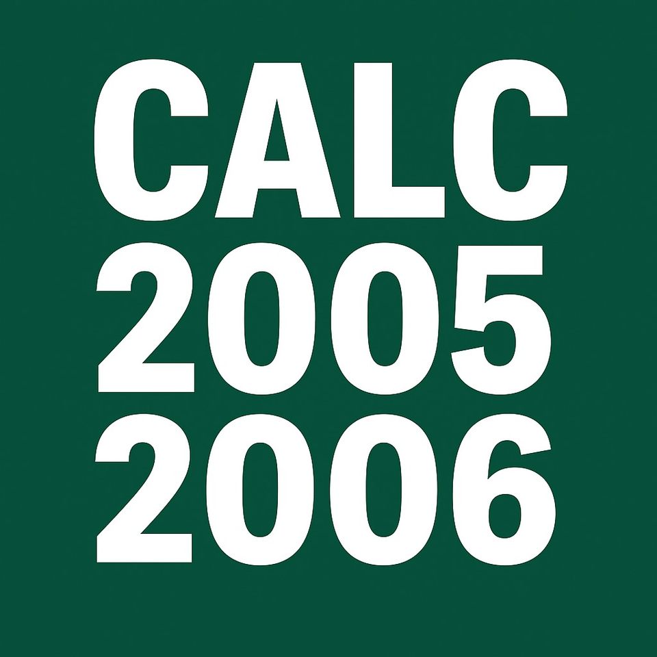 Group avatar for CALC 2005 &amp; 2006
