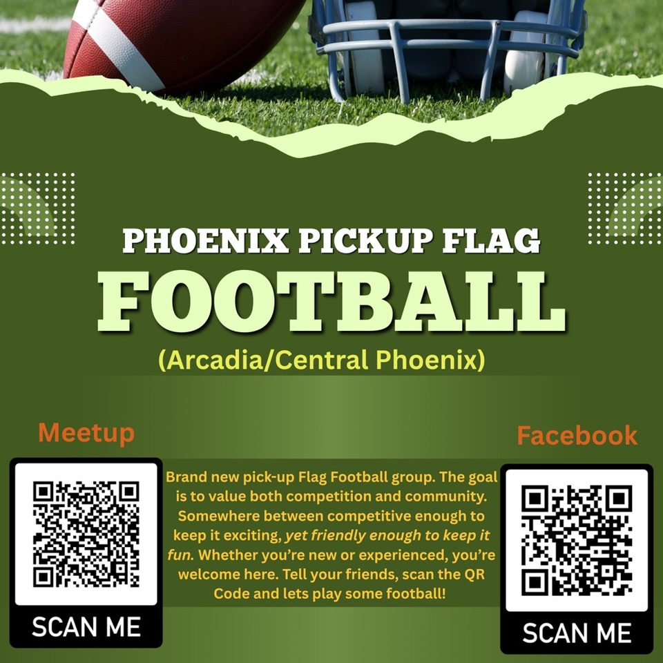 Group avatar for Adult Phoenix Pickup Flag Football (Arcadia/Central Phoenix)