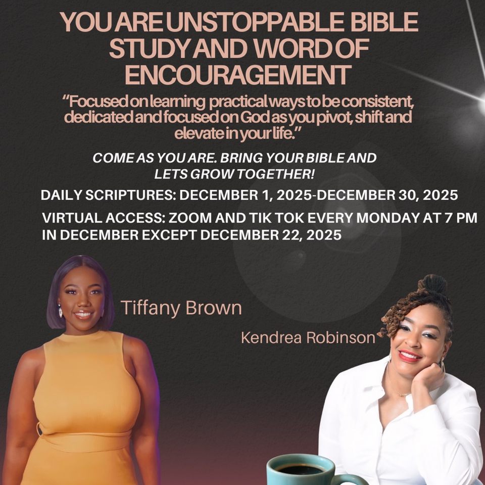 Group avatar for SHE IS UNSTOPPABLE BIBLE STUDY AND WORD OF ENCOURAGEMENT GROUP