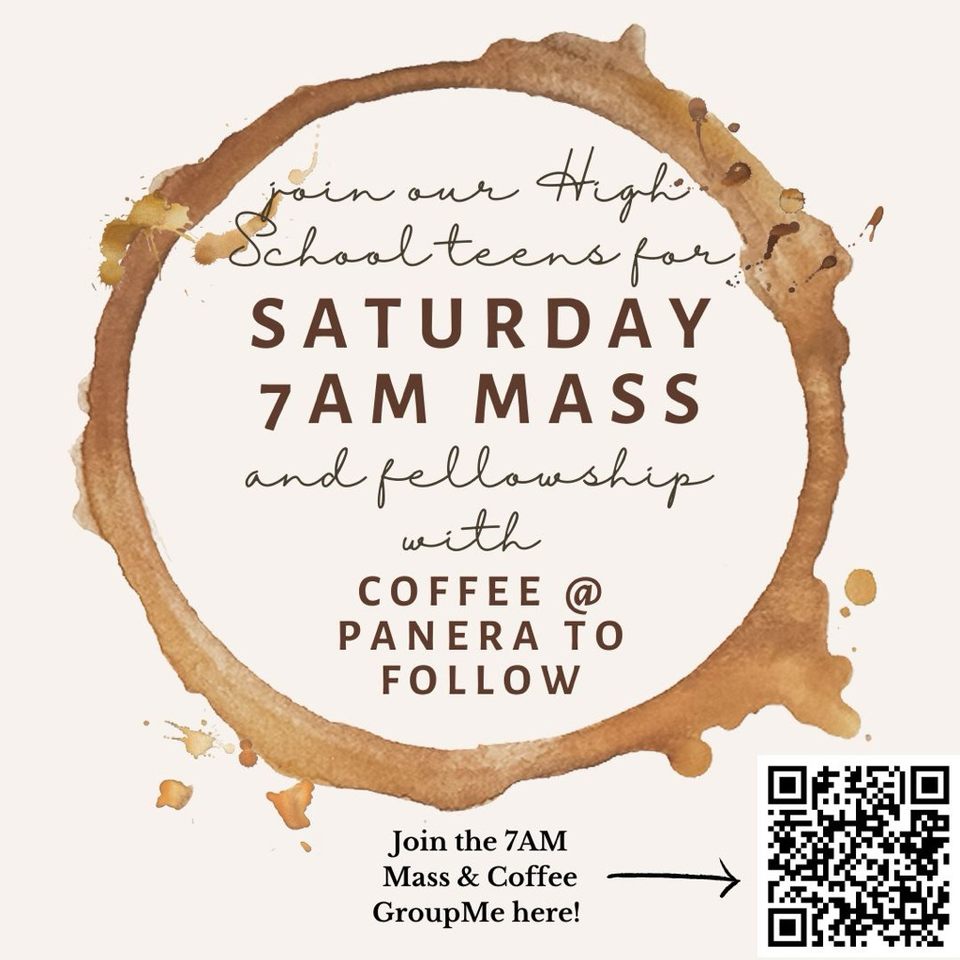 Group avatar for 7am Mass &amp; Coffee!