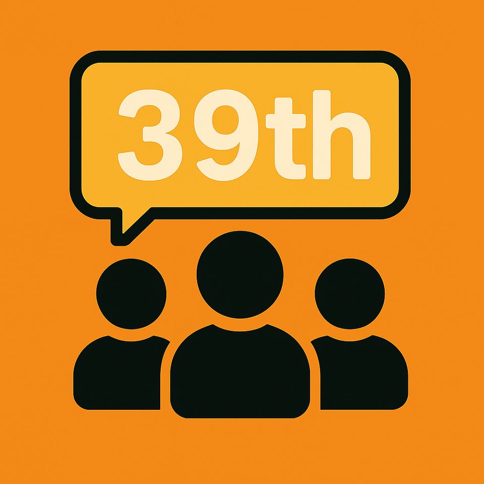 Group avatar for 39TH AND FRIENDS NOTICE BOARD