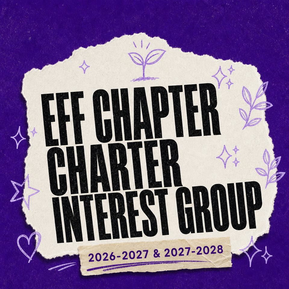 Group avatar for EFF Chapter Charter Interest Group