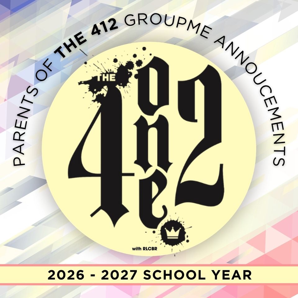 Group avatar for Parents of The 412 (26'-27' School Year)