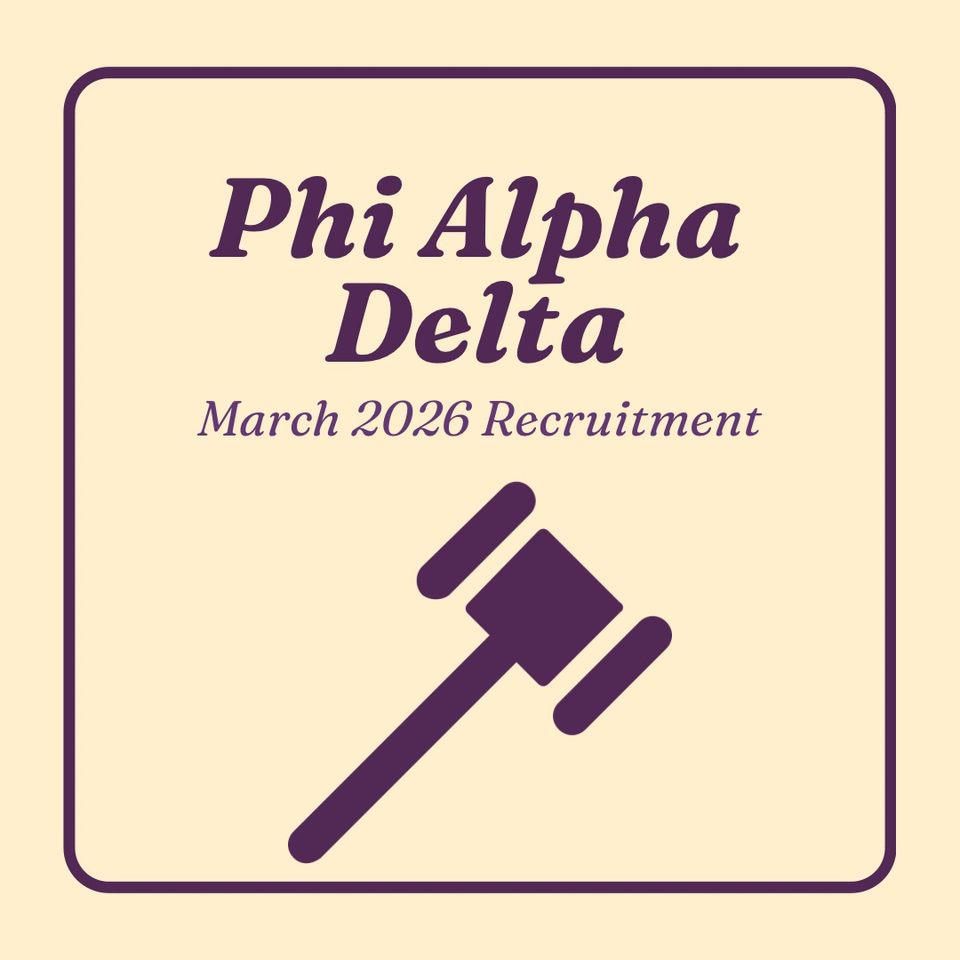 Group avatar for Phi Alpha Delta March ‘26 Recruitment