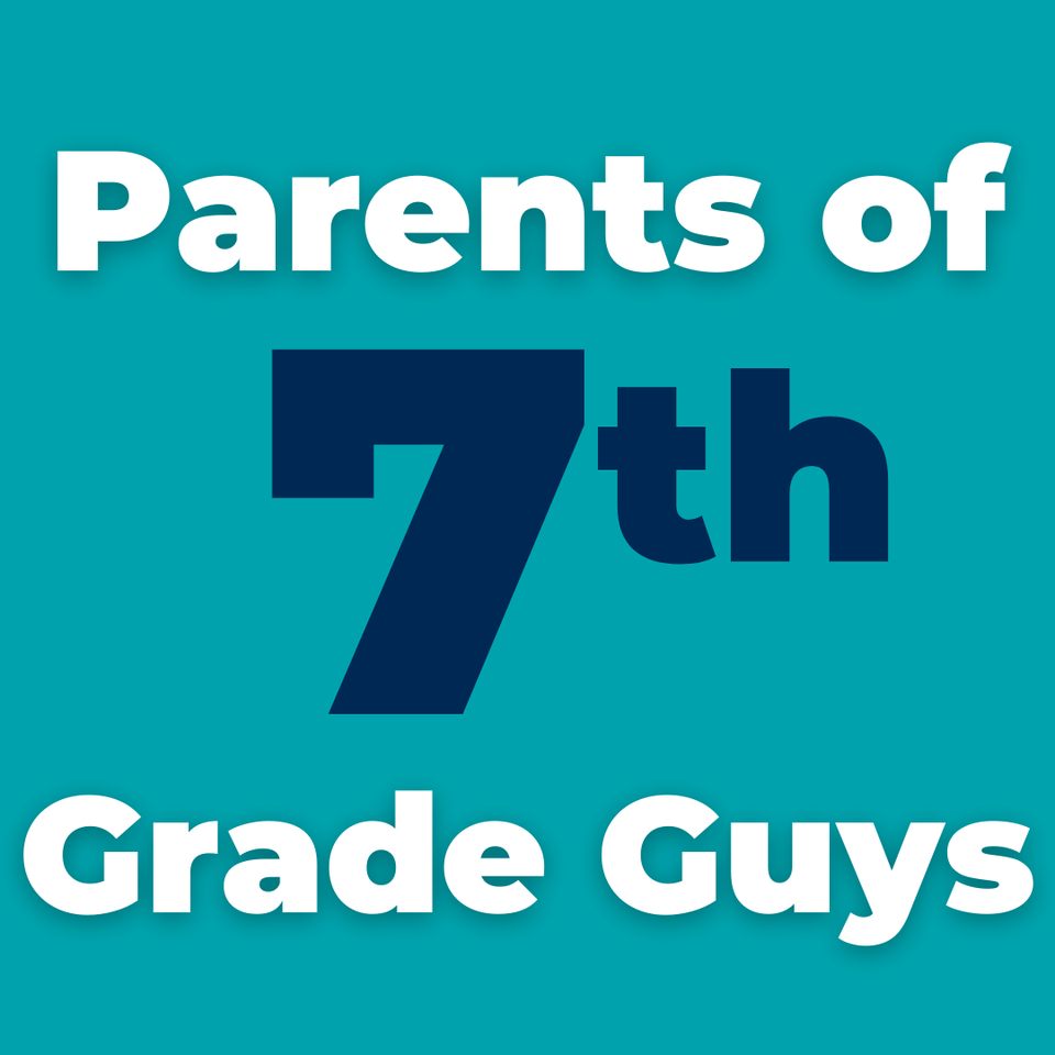 Group avatar for Parents | 7th Grade Guys
