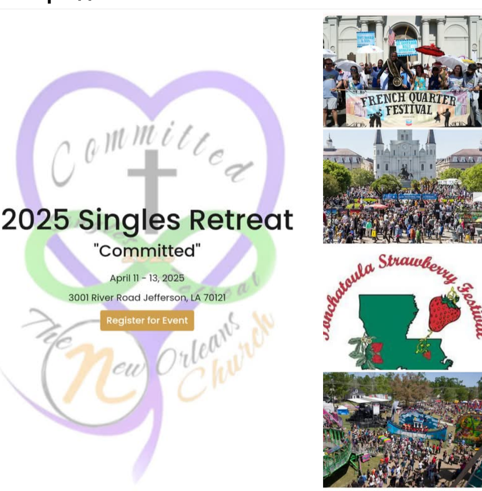Group avatar for N.O. Church Singles Retreat 2025