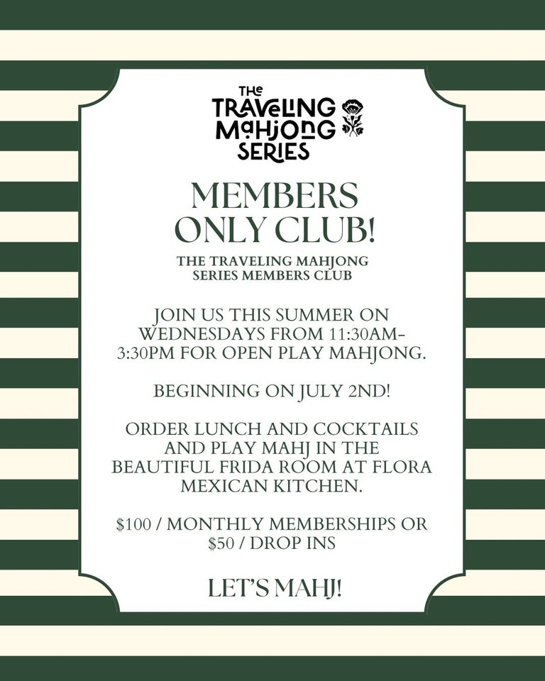 Group avatar for Mahjong Members-Flora Mexican Kitchen