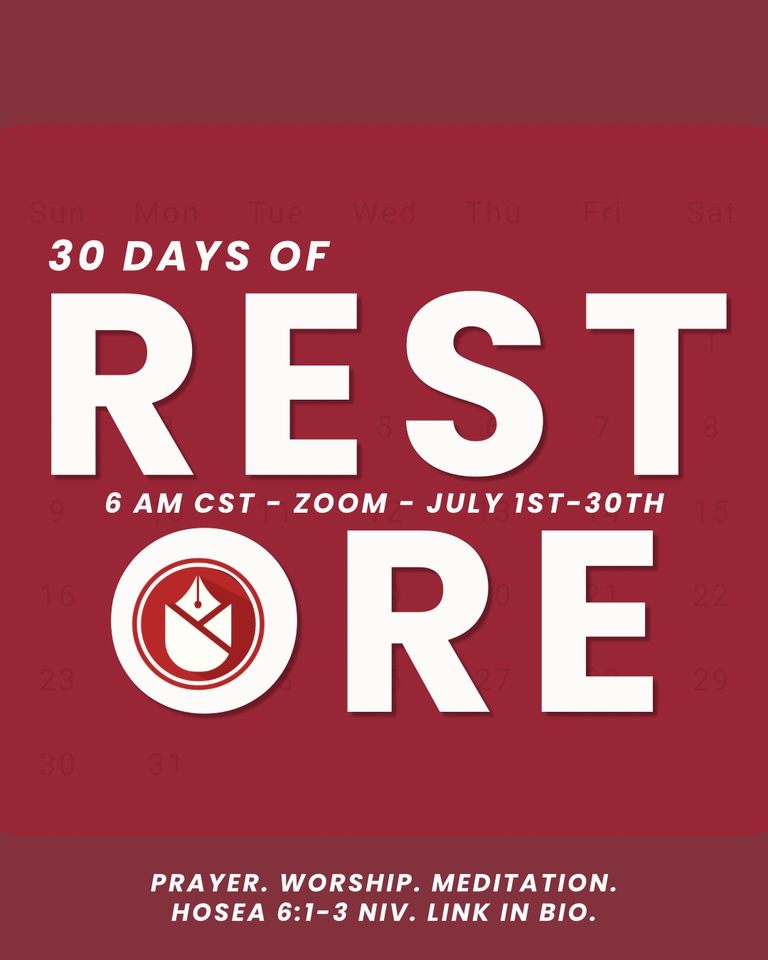 Group avatar for 30 DAYS OF RESTORE