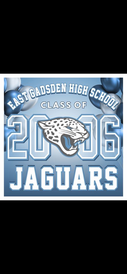 Group avatar for East Gadsden High School Class of 2006–20 Year Reunion Committee 🩶🐆🩵