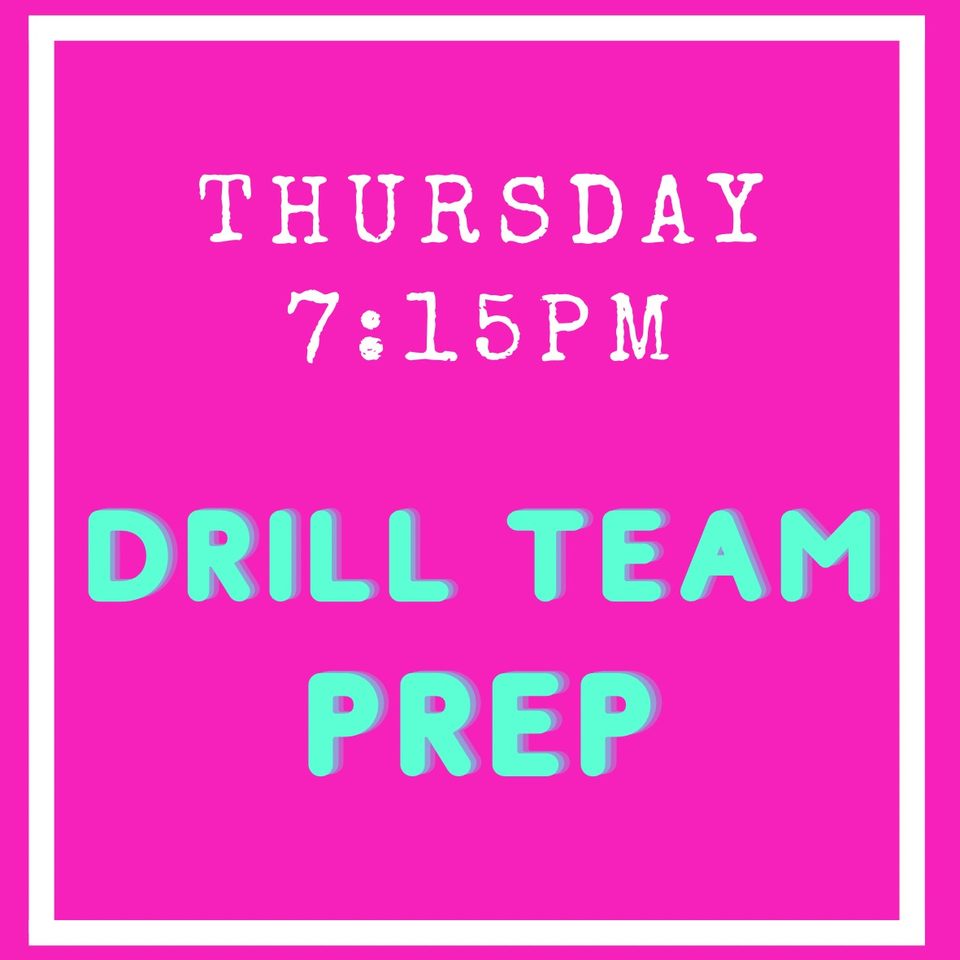 Group avatar for Beg/Int Drill Team Prep Thursdays 7:15-8pm
