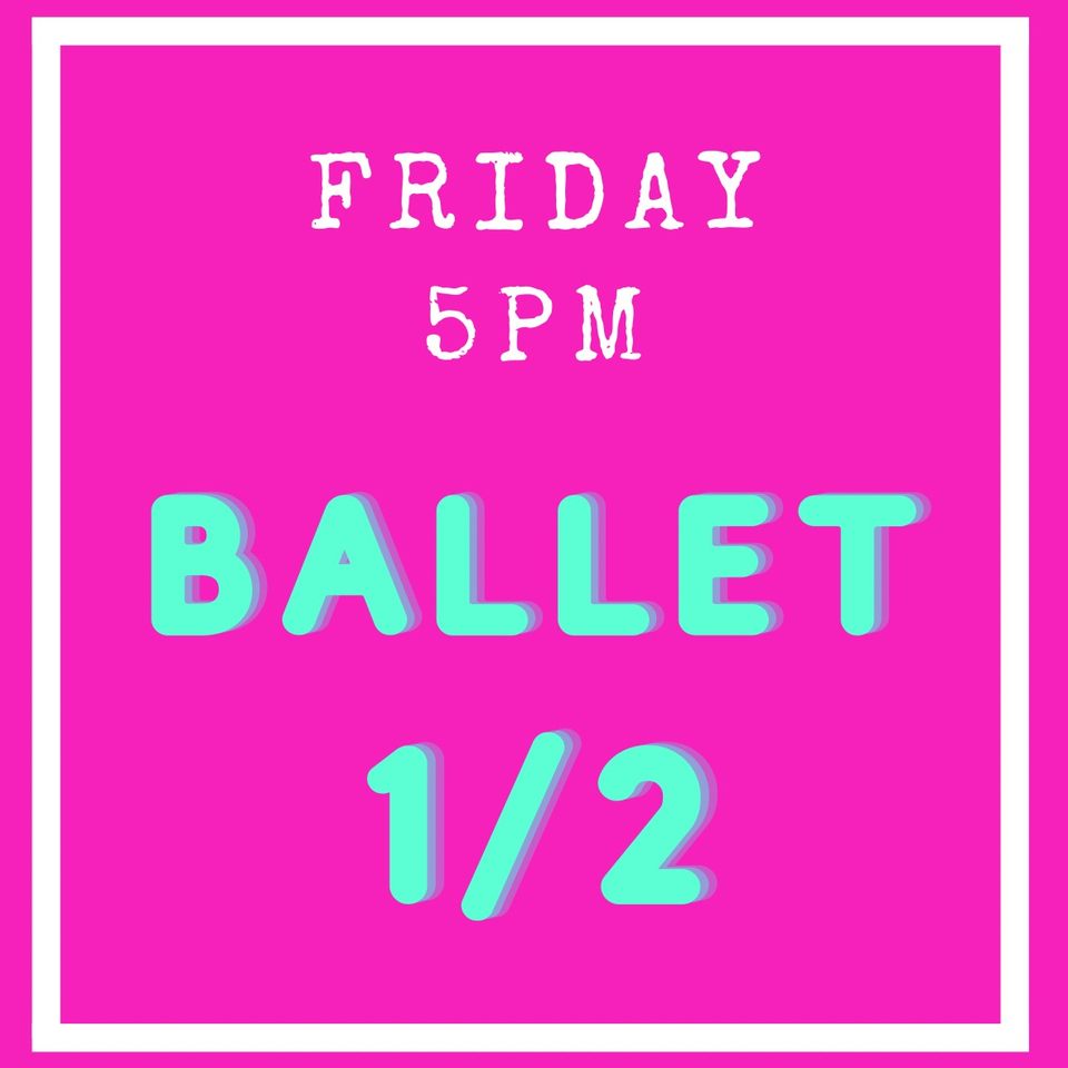 Group avatar for Ballet 1/2 Fridays 5-5:45pm