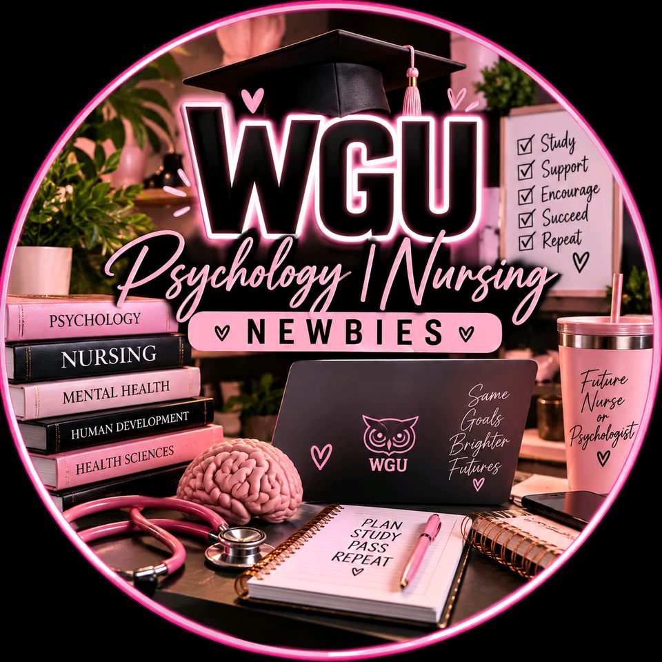 Group avatar for 🧠 WGU Psychology | Nursing Newbies
