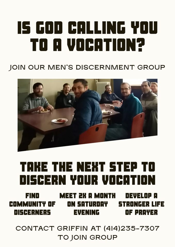 Group avatar for Men&#39;s Vocation Discernment Group