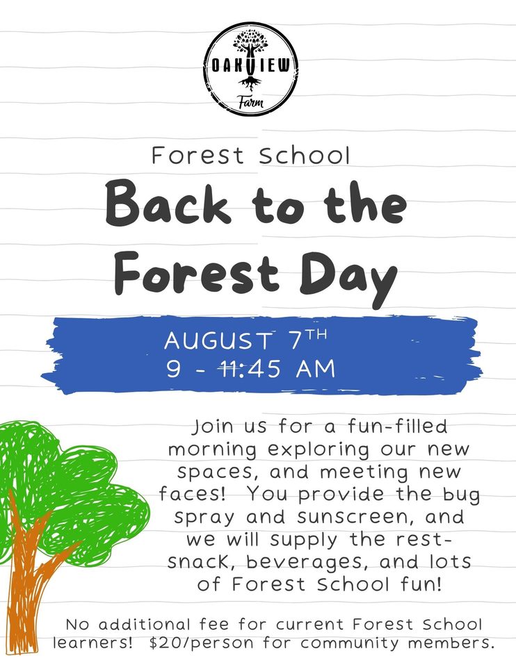 Group avatar for Back to the Forest Day