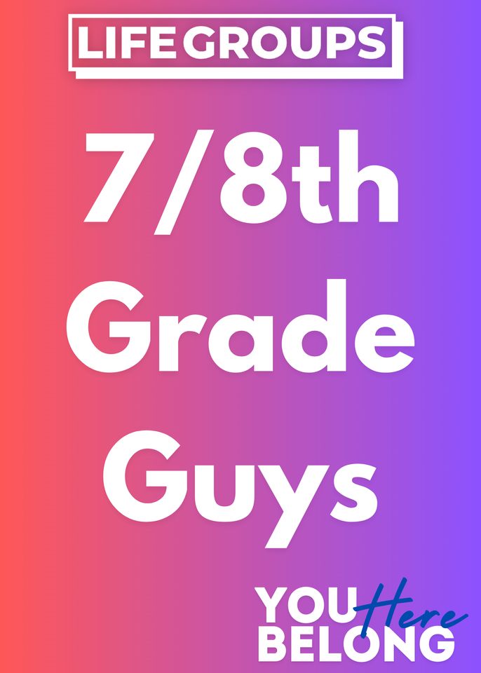 Group avatar for 7/8th Grade Guys