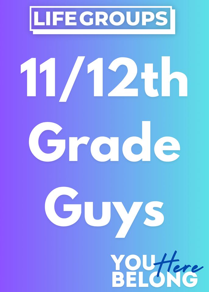 Group avatar for 11/12th Grade Guys