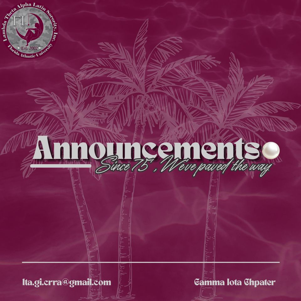 Group avatar for LTA Annoucements
