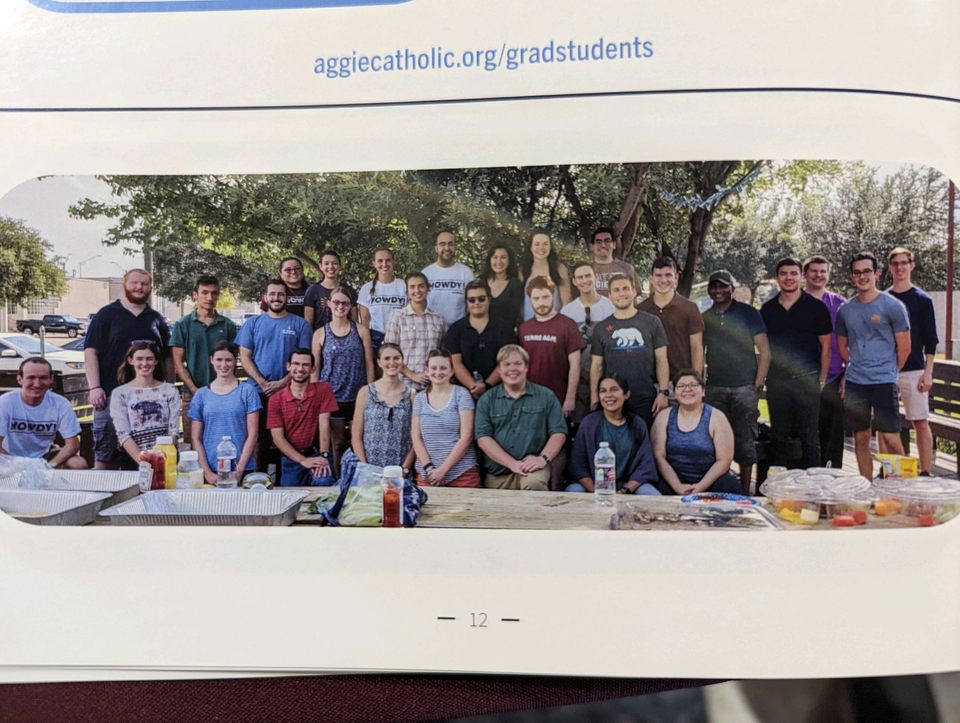 Group avatar for Aggie Catholic Grad Students