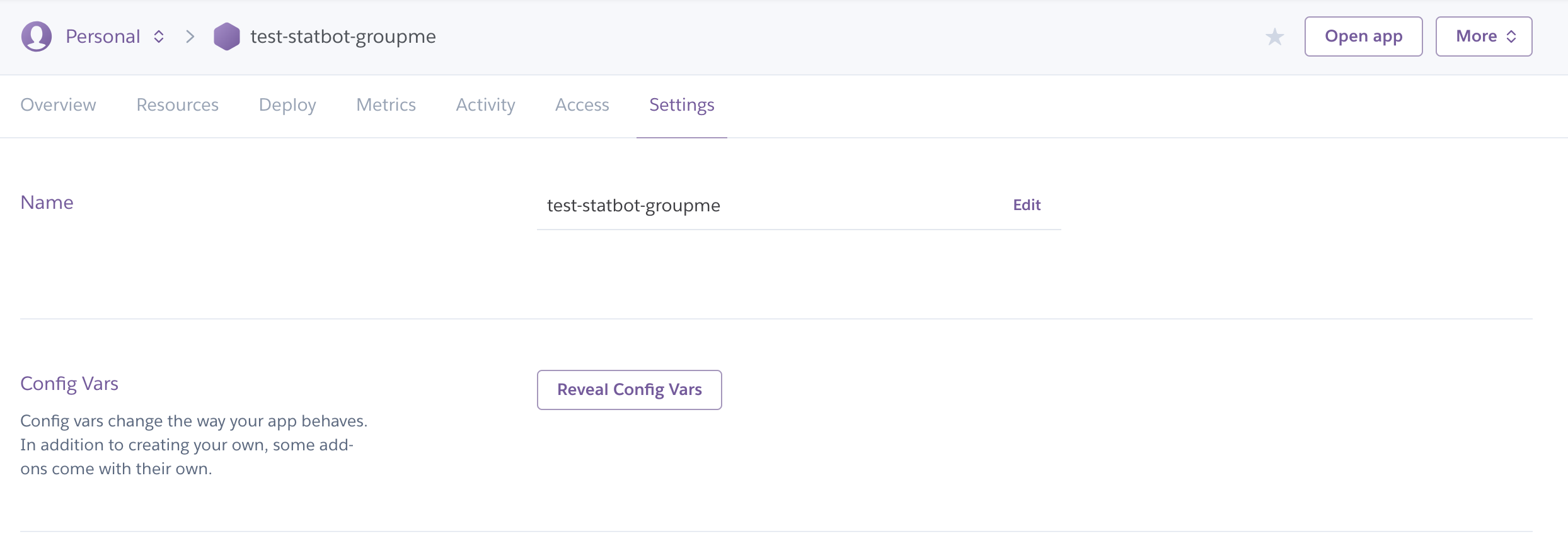 Reveal your environment variables