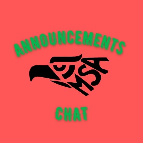 Group avatar for MSA Announcement Chat