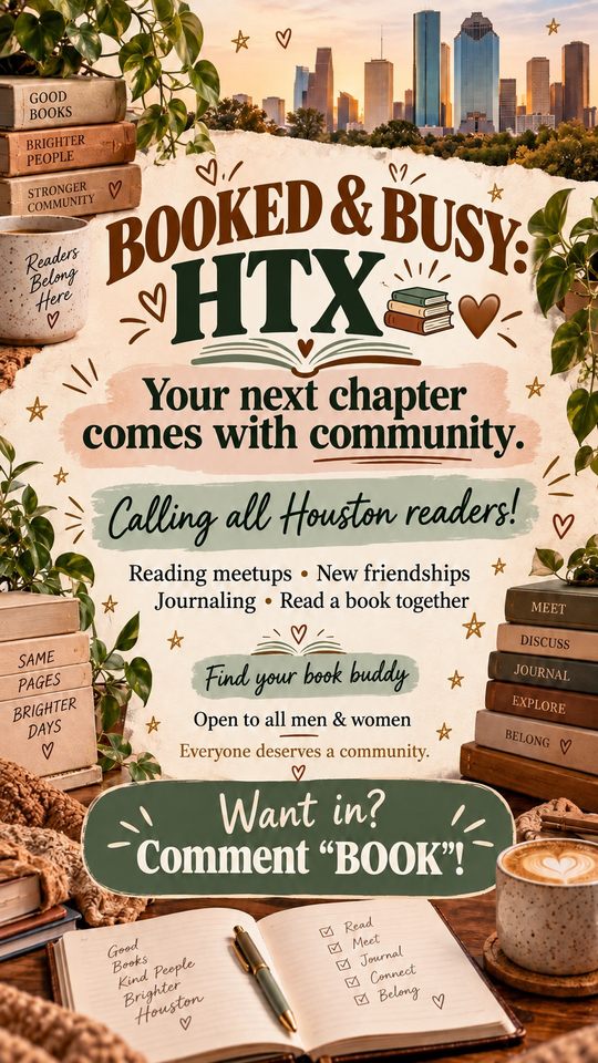 Group avatar for Booked &amp; Busy HTX📚👓🔖